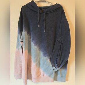 PINK Campus hoodie Pullover Tie-Dye XL